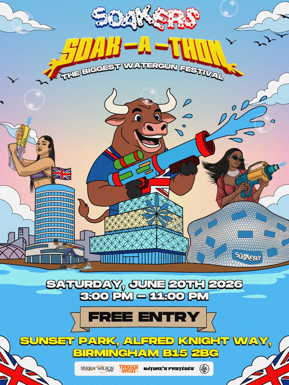 Soak-A-Thon 🇬🇧: The biggest  watergun Festival 